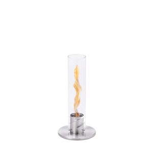 SPIN 90 Tischfeuer silber