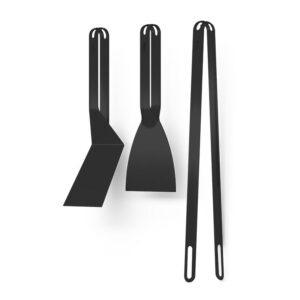 BBQ-Tool-Set schwarz (3-teilig)