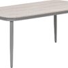Margriet Tisch 160 x 90 x H69 cm taupe / light teak Vironwood