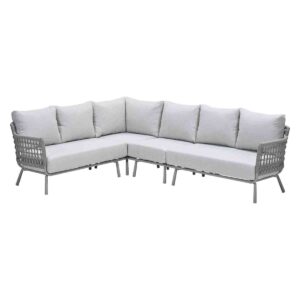 Aversa Lounge taupe / rope grey sand / valley sand