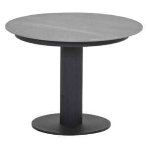 Nice Tisch Ø 60 x H45 cm carbon black / Centostone Napoli sand