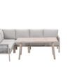 Decala Lounge light oak look / sand / desert sand