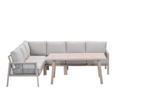 Decala Lounge light oak look / sand / desert sand