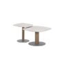 Bosco Beistelltische taupe / Fibrestone doha sand