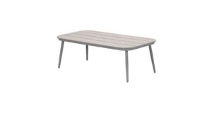 Margriet Tisch 130 x 70 x H45 cm taupe / light teak Vironwood