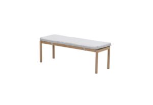 Bahama Bank 120 x 38 x H43 cm light teak look / valley sand