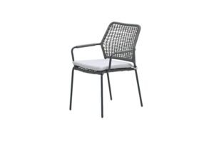 Swifty Dining Stuhl carbon black / rope grey / valley sand