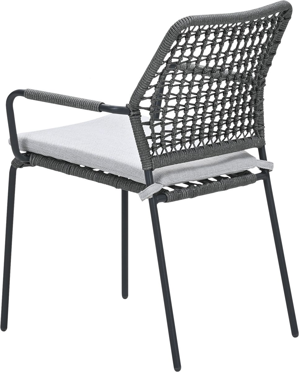 Swifty Dining Stuhl carbon black / rope grey / valley sand – Bild 5