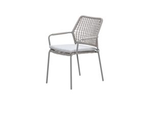 Swifty Dining Stuhl taupe / rope sand / valley sand