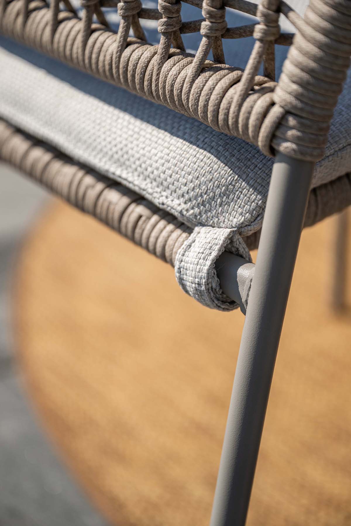Swifty Dining Stuhl taupe / rope sand / valley sand – Bild 12