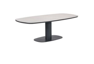 Newton Tisch 230 x 110 x H72 cm carbon black / light teak Vironwood