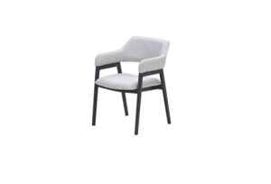 Selina Dining Stuhl carbon black / valley sand