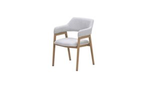 Selina Dining Stuhl light teak look / valley sand
