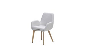 Acate Dining Stuhl light teak look / valley sand