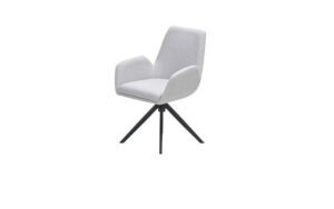Acate Dining Stuhl carbon black / valley sand