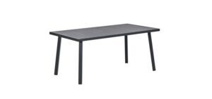 Terni Tisch 160 x 90 x H73 cm carbon black