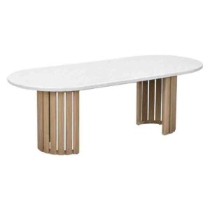 Ibiza Tisch 230 x 100 x H75 cm Akazie white wash