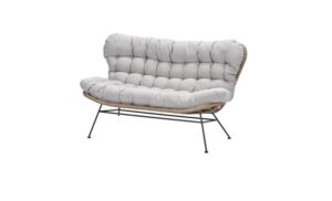 Libelle Bank carbon black / natural / desert sand