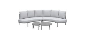 Solita Lounge taupe / rope sand / valley sand