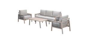 Decala Lounge light oak look / rope sand / desert sand