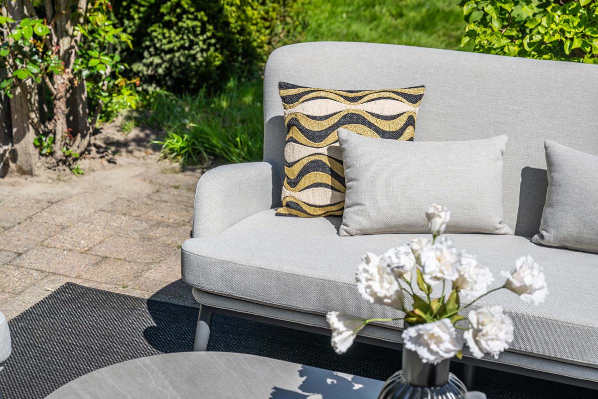 Verona Lounge Set carbon black / valley sand – Bild 10