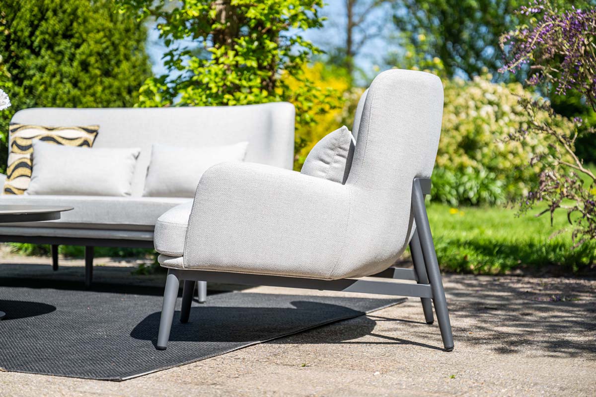 Verona Lounge Set carbon black / valley sand – Bild 11