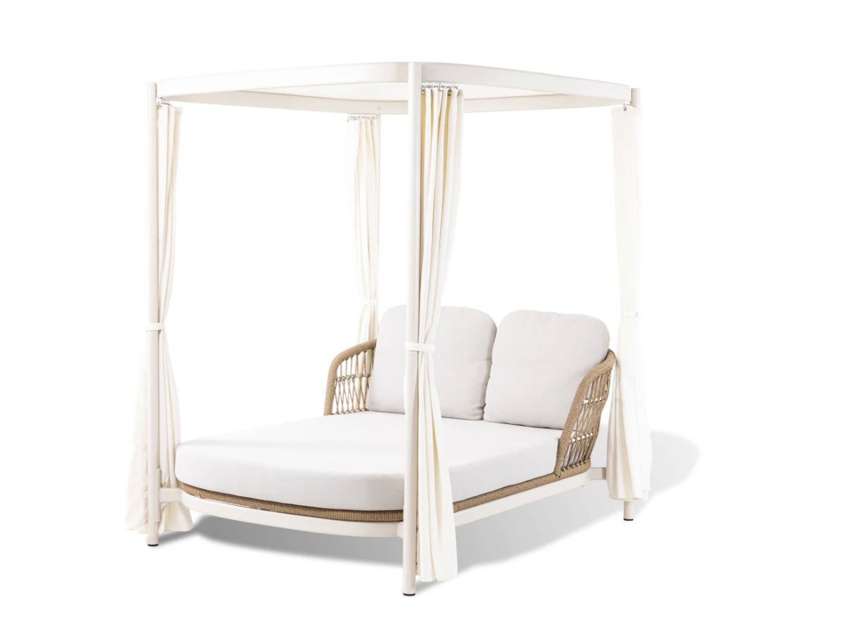 Bari Daybed ivory / hellgrau – Bild 6