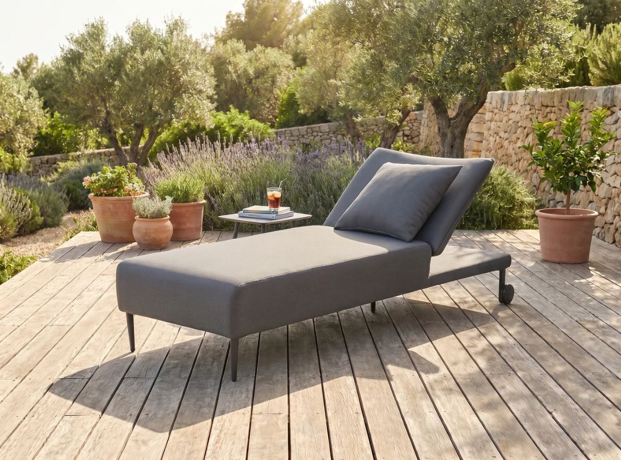 Saint Tropez Roll Liege anthrazit – Bild 5