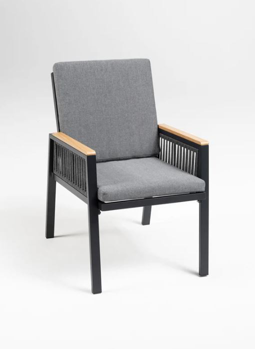 Fiore Eckbankgruppe schwarz / grau – Bild 9