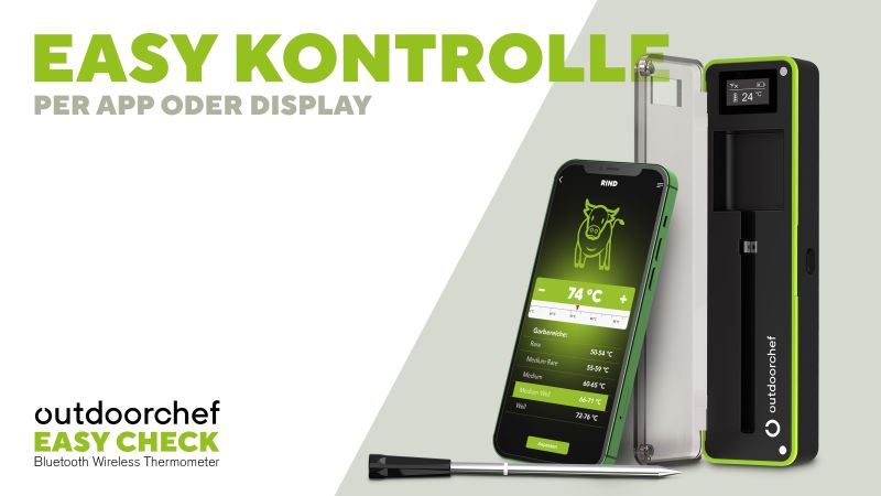 Easy Check Wireless Grillthermometer Single – Bild 7