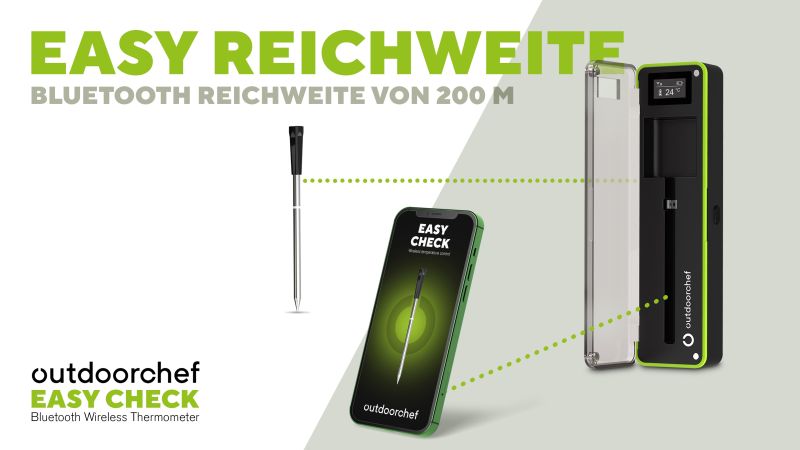 Easy Check Wireless Grillthermometer Single – Bild 5