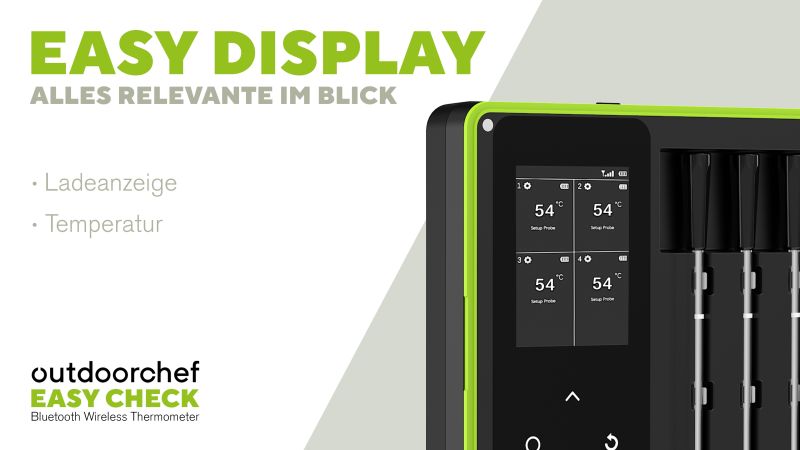 Easy Check Wireless Grillthermometer Quadro – Bild 4