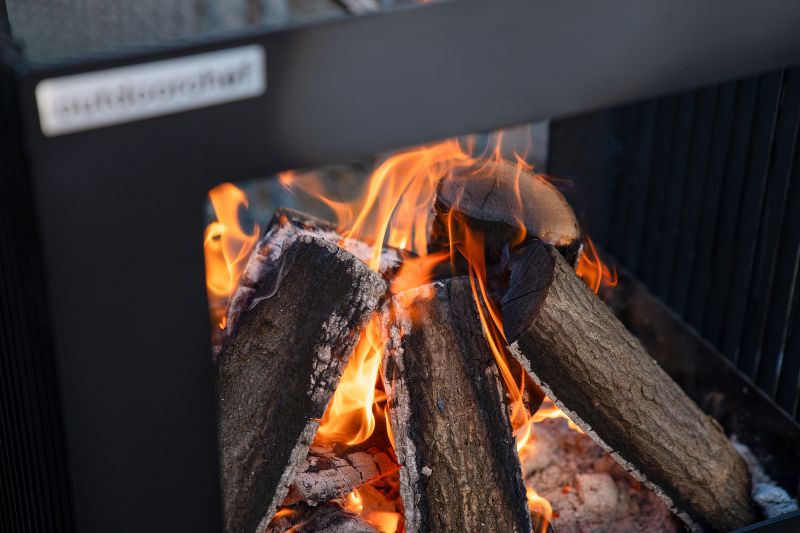 Firepit Feuerstelle | Holzkohlegrill – Bild 4