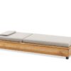 Bali Sonnenliege teak / taupe