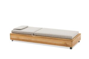 Bali Sonnenliege teak / taupe