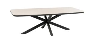 Boat Fix Tisch 240 x 110 x H74 cm anthrazit / beige