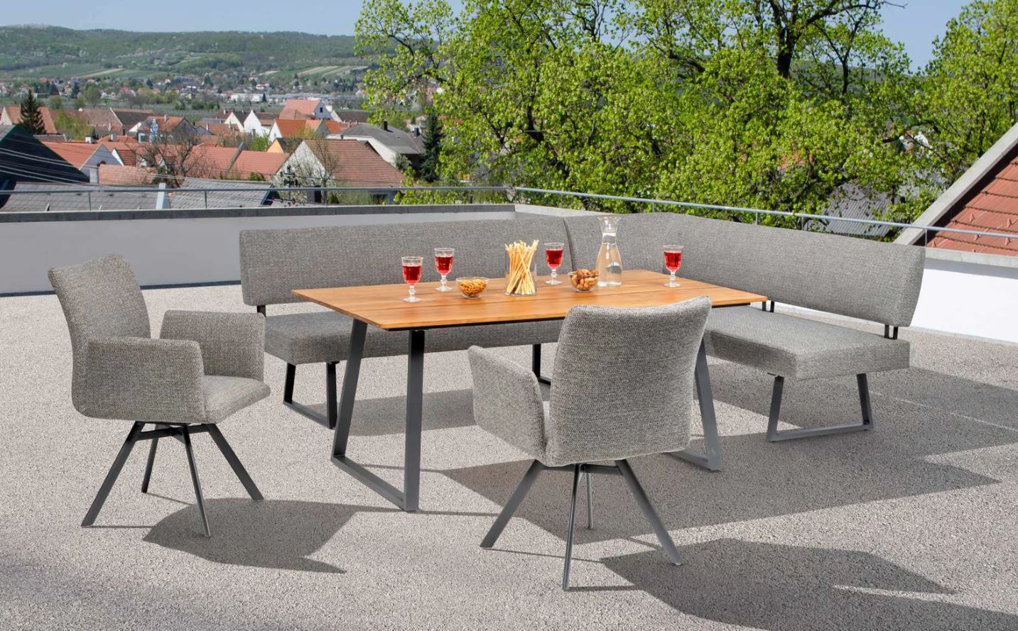Ibiza Lounge anthrazit / mixed grey – Bild 2