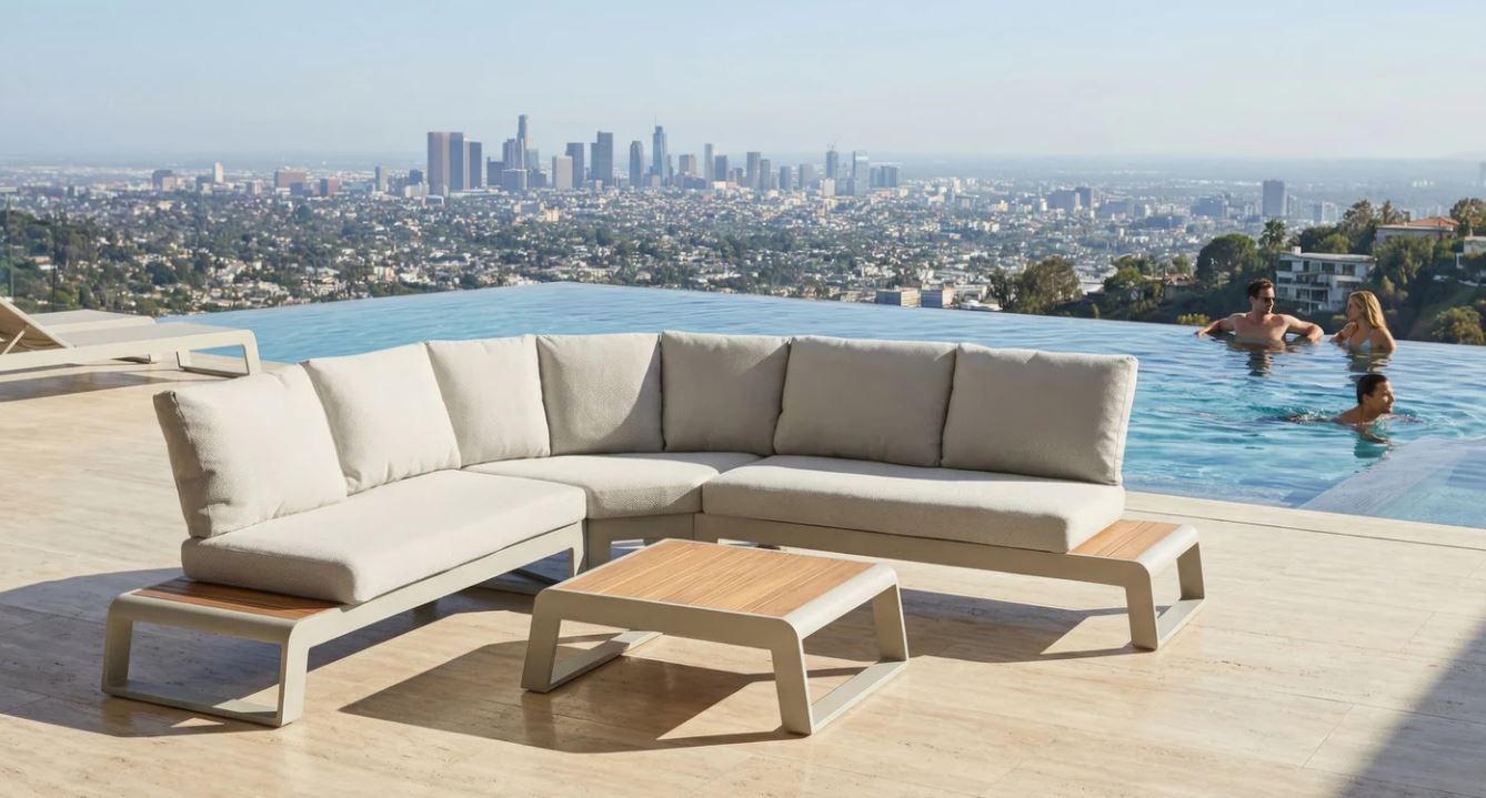 Konstantino Lounge offwhite / hellgrau – Bild 2