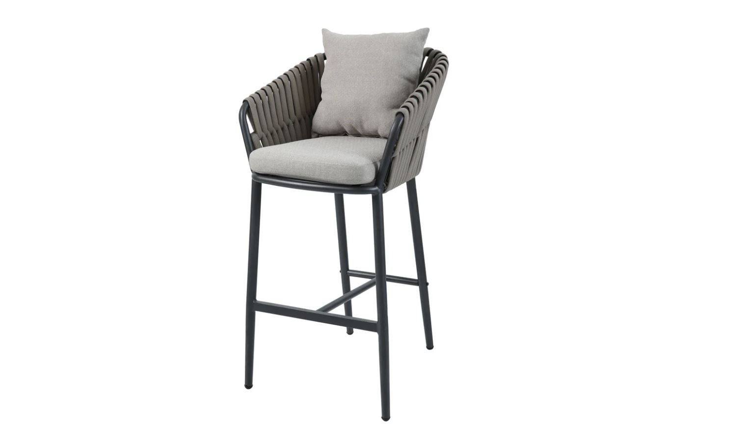 Nizza Barhocker anthrazit / taupe