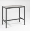 Happy Hour Bartisch 120 x 70 x H110 cm anthrazit / HPL steingrau