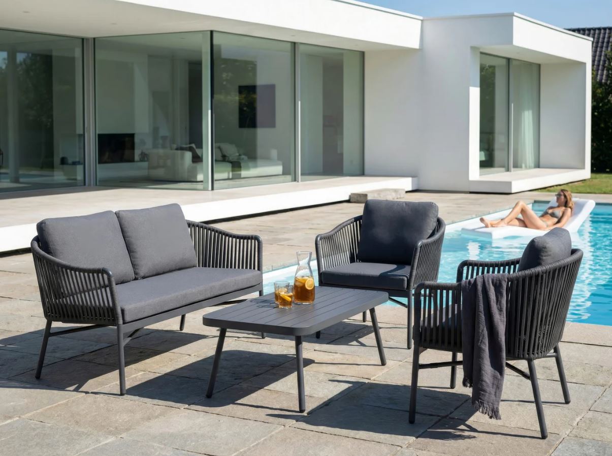 Jacky Lounge anthrazit / grau – Bild 2