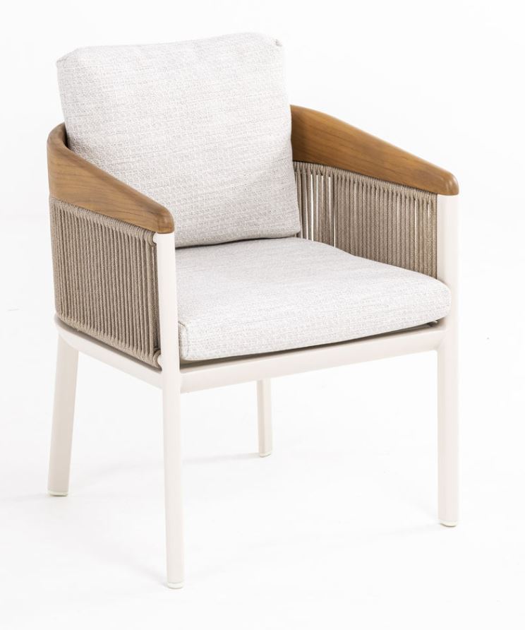 Bienno Stuhl ivory / taupe – Bild 2
