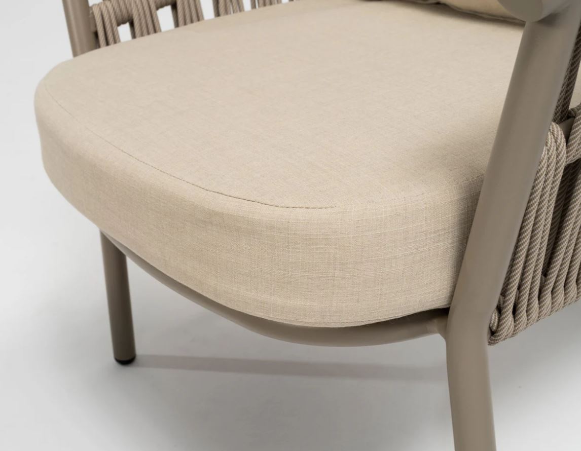 Fan Lounge taupe / beige-meliert – Bild 12