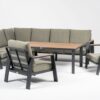 Palace Lounge anthrazit / hellgrau
