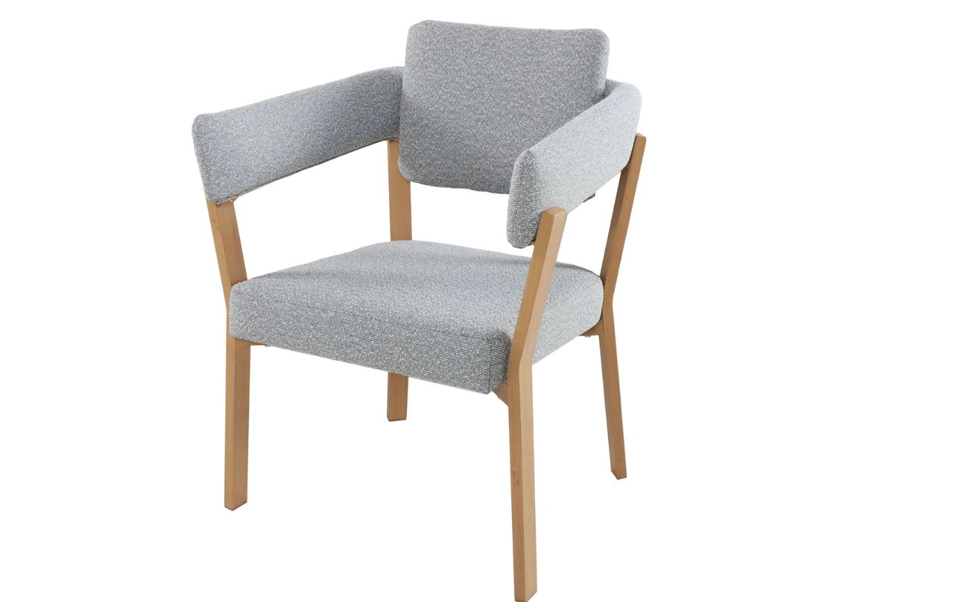 Merlot Lounge Holz-Optik / grau – Bild 6