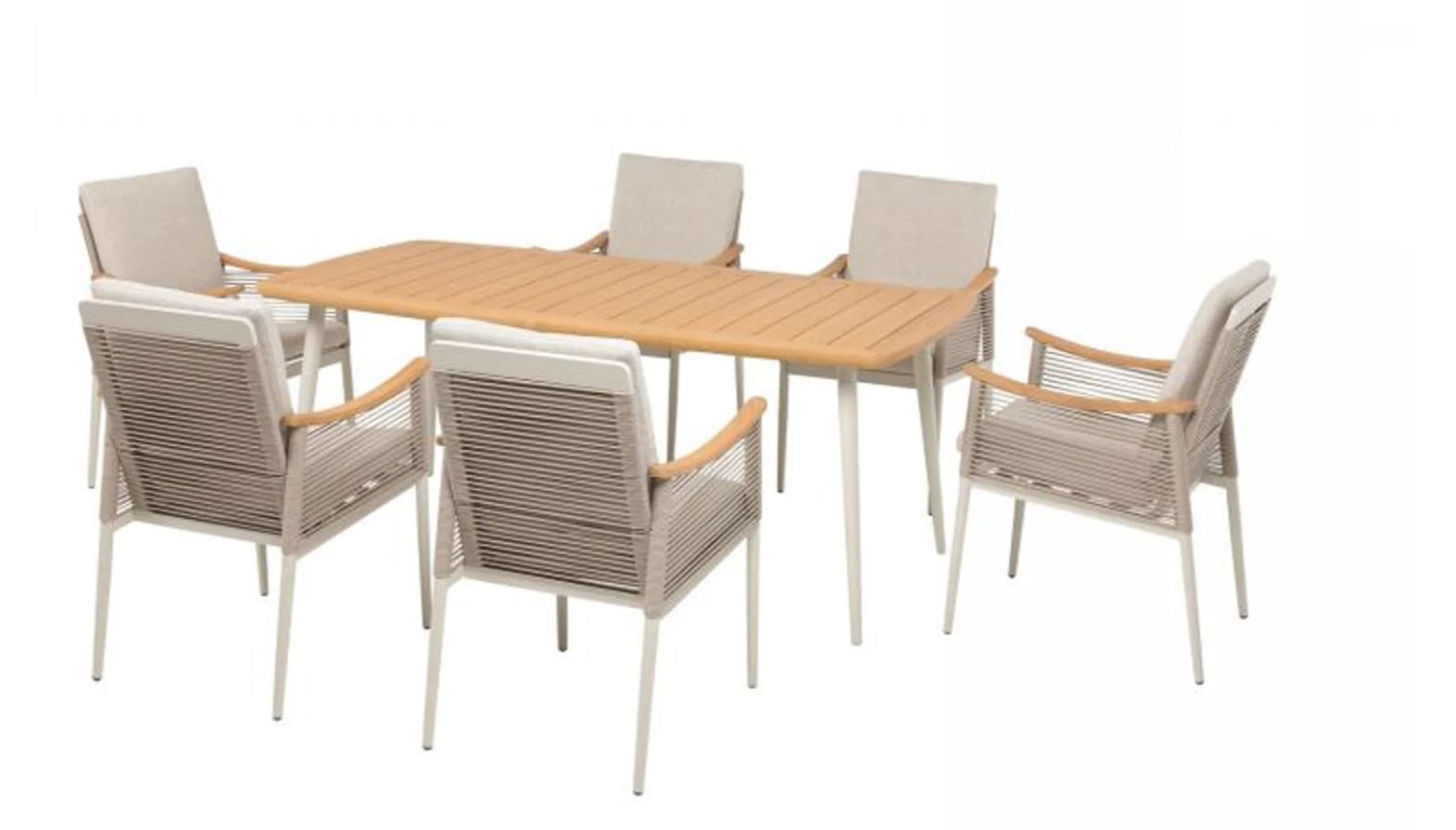 Berne Tischgruppe champagne / taupe – Bild 4