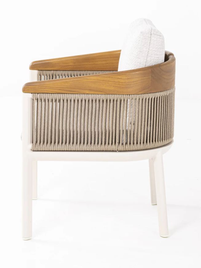 Bienno Stuhl ivory / taupe – Bild 3