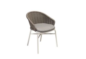 Venice Stuhl ivory / grau