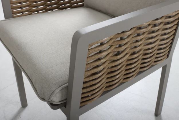 Hellas Lounge greige / honig / grau – Bild 5