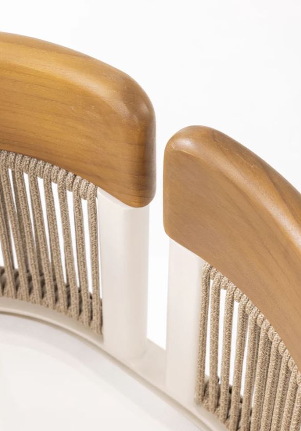 Bienno Stuhl ivory / taupe – Bild 5